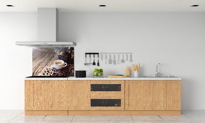 Panel de pared de cocina Café de la mañana