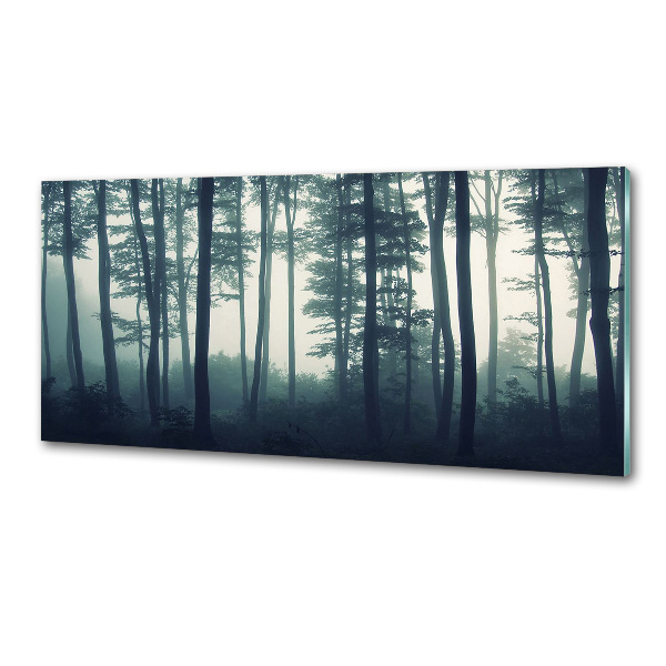 Salpicadero para cocina Bosque en la niebla