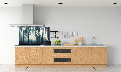 Salpicadero para cocina Bosque en la niebla