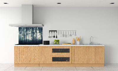 Salpicadero para cocina Bosque en la niebla