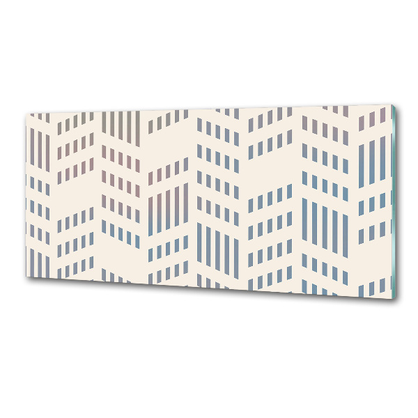 Panel antisalpicaduras Fondo geométrico