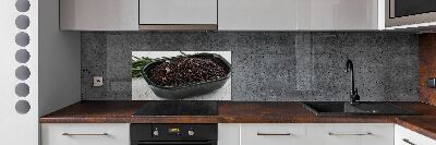 Panel do kuchni Dziki ryż w misce