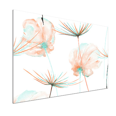 Panel de pared de cocina Diente de león