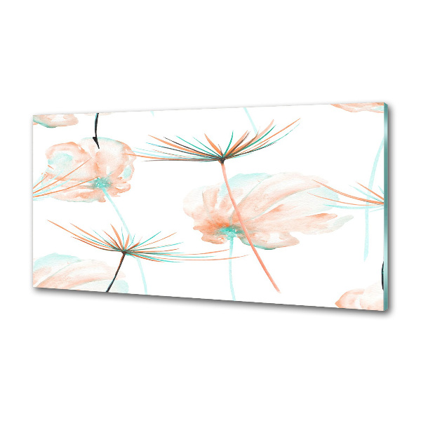 Panel de pared de cocina Diente de león