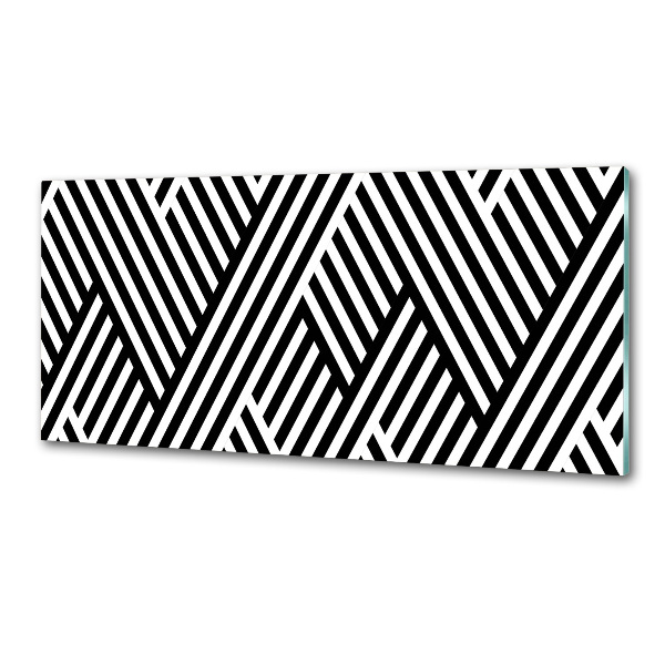 Panel de pared de cocina Fondo geométrico