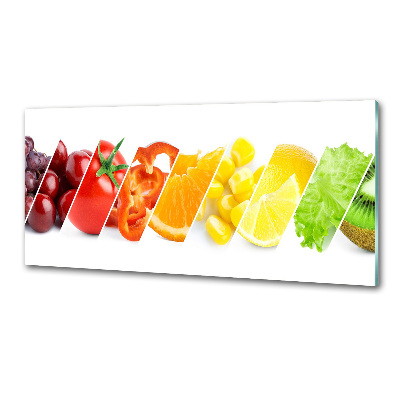 Panel para cocina Frutas y verduras