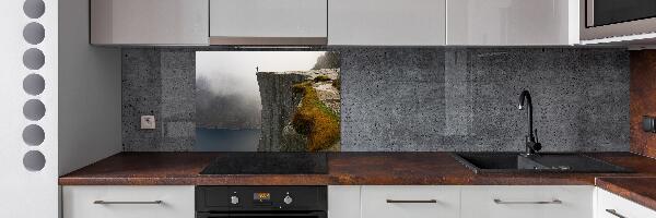 Salpicadero de cocina acantilado noruego