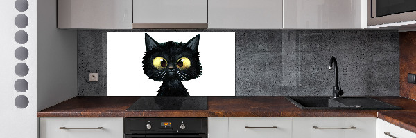 Panel para cocina Ilustración de gato