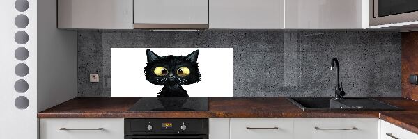 Panel para cocina Ilustración de gato