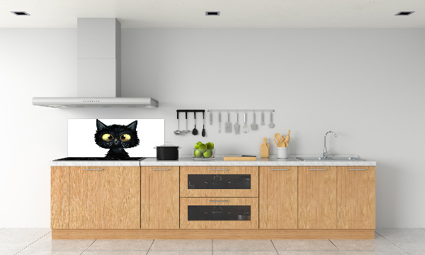 Panel para cocina Ilustración de gato