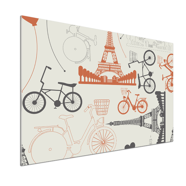 Panel antisalpicaduras Símbolos de Francia