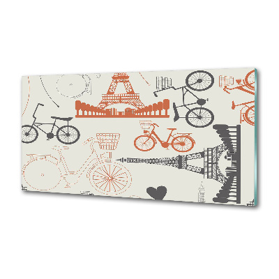 Panel antisalpicaduras Símbolos de Francia