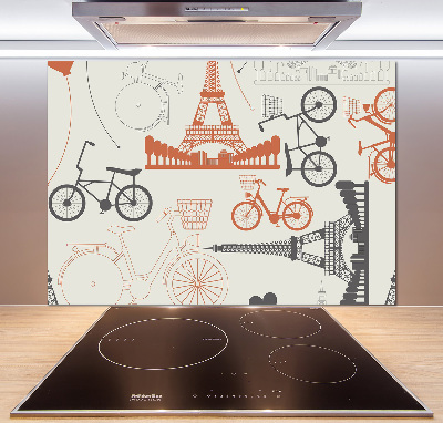 Panel antisalpicaduras Símbolos de Francia