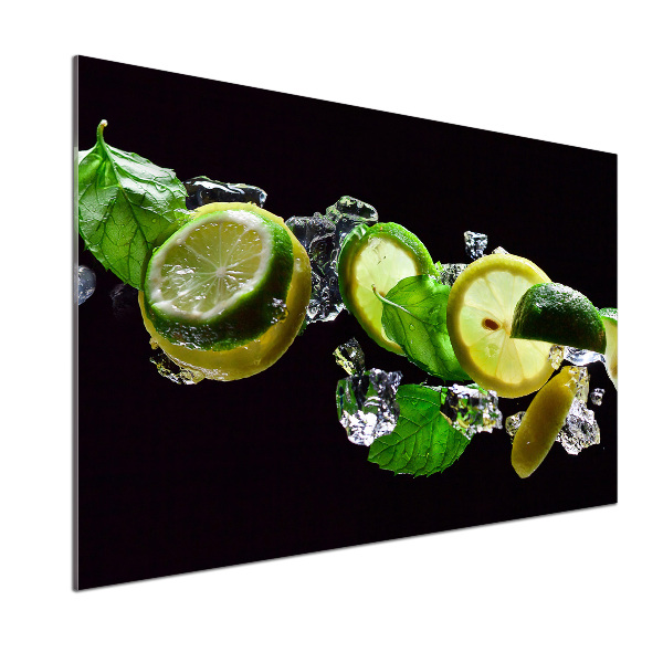 Salpicadero para cocina Lima y limón