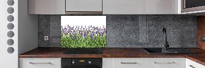 Panel para cocina flores de lavanda