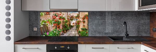 Panel para cocina calles italianas