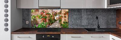 Panel para cocina calles italianas