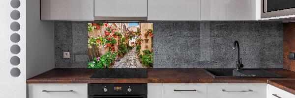 Panel para cocina calles italianas