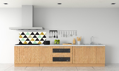 Panel para cocina Triángulos de colores