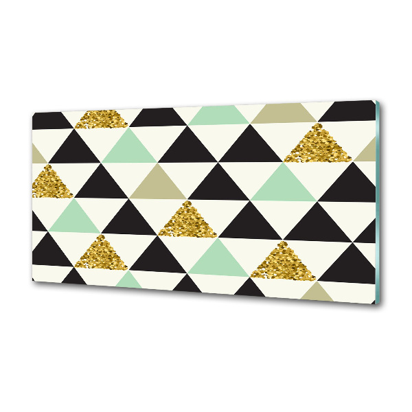 Panel para cocina Triángulos de colores