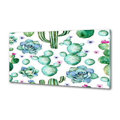 Panel de pared de cocina Cactus