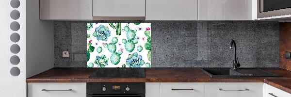 Panel de pared de cocina Cactus