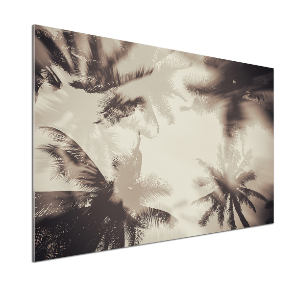 Panel de pared de cocina palmeras