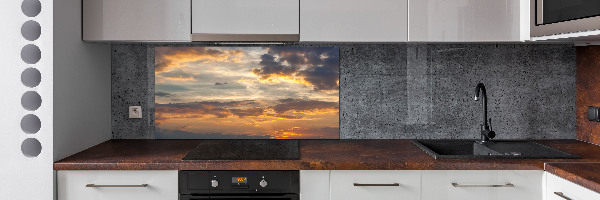 Panel para cocina Atardecer