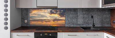 Panel para cocina Atardecer