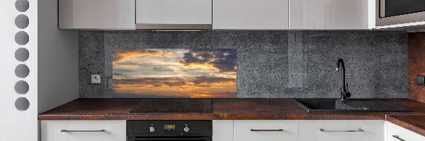Panel para cocina Atardecer