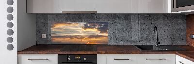 Panel para cocina Atardecer