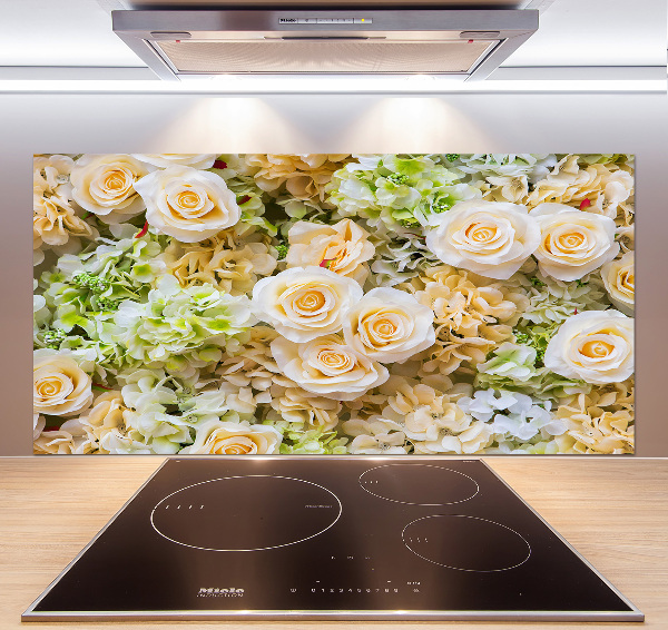 Panel para cocina Rosas