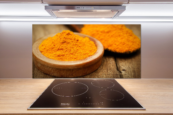 Salpicadero para cocina Especia de cúrcuma