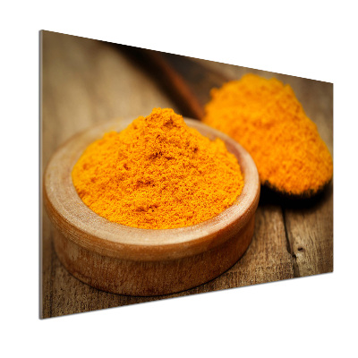 Salpicadero para cocina Especia de cúrcuma