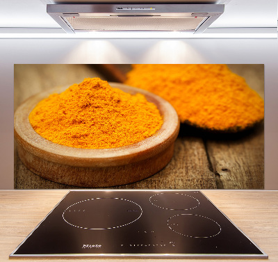 Salpicadero para cocina Especia de cúrcuma