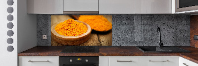 Salpicadero para cocina Especia de cúrcuma