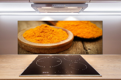 Salpicadero para cocina Especia de cúrcuma