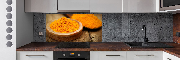 Salpicadero para cocina Especia de cúrcuma