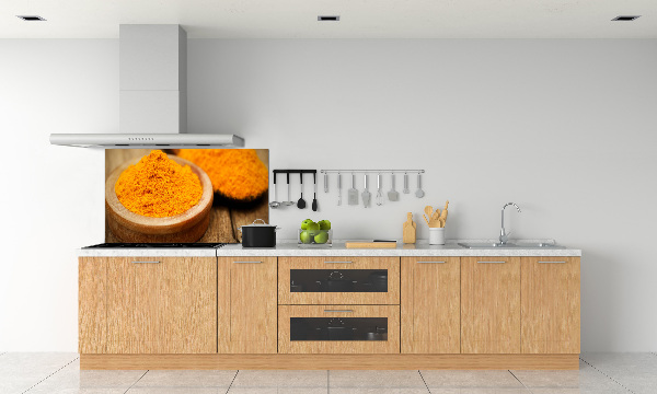 Salpicadero para cocina Especia de cúrcuma