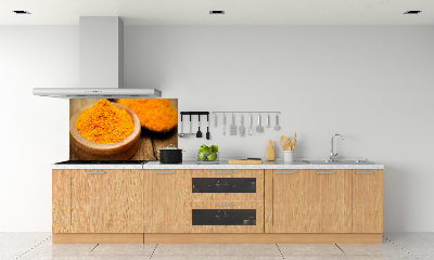 Salpicadero para cocina Especia de cúrcuma