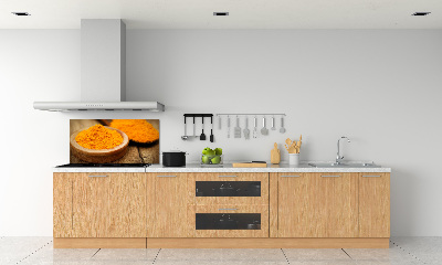 Salpicadero para cocina Especia de cúrcuma