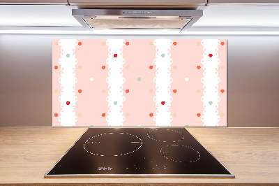 Panel para cocina Fondo de puntos de colores