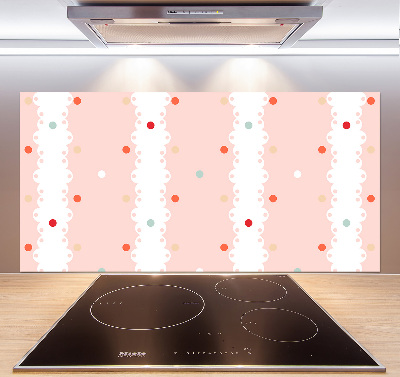 Panel para cocina Fondo de puntos de colores