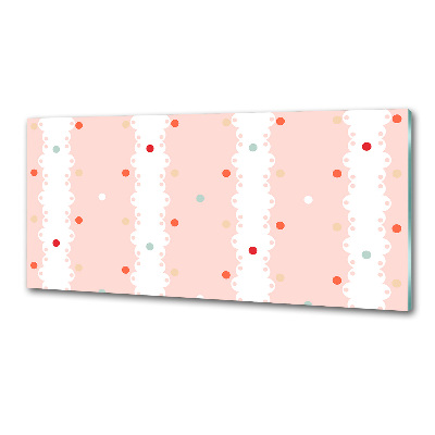 Panel para cocina Fondo de puntos de colores