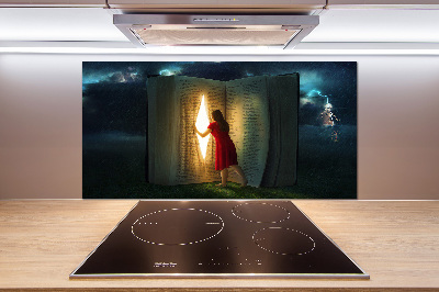 Salpicadero para cocina El mundo de los libros