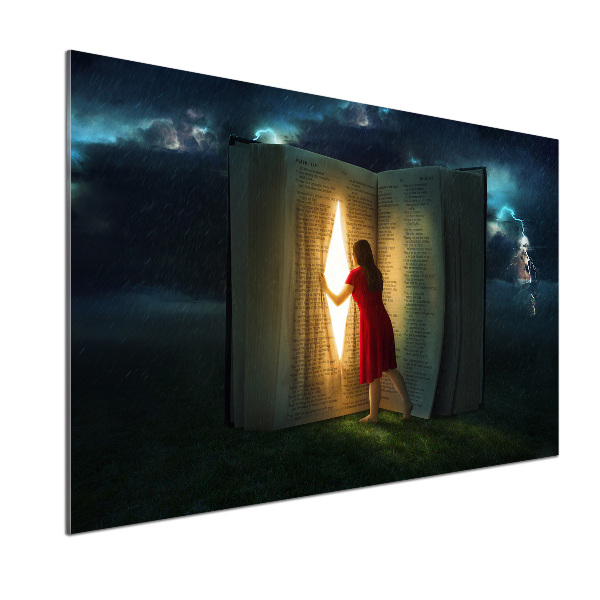 Salpicadero para cocina El mundo de los libros