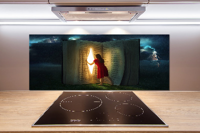 Salpicadero para cocina El mundo de los libros