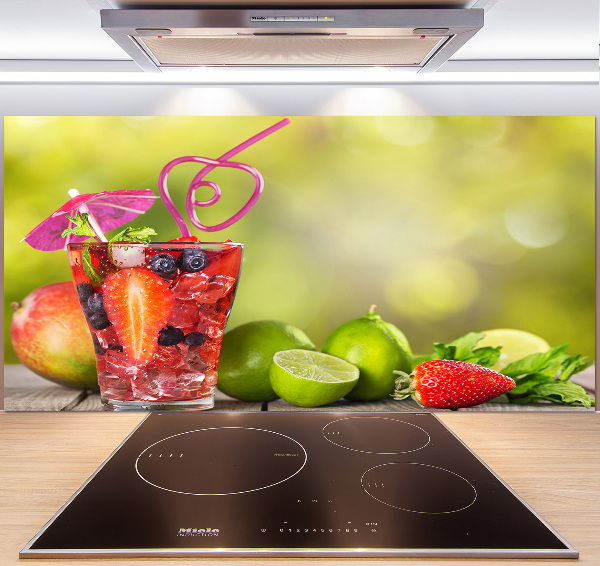 Salpicadero de cocina Cóctel de frutas