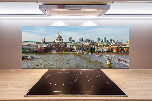 Panel de pared de cocina Támesis de Londres