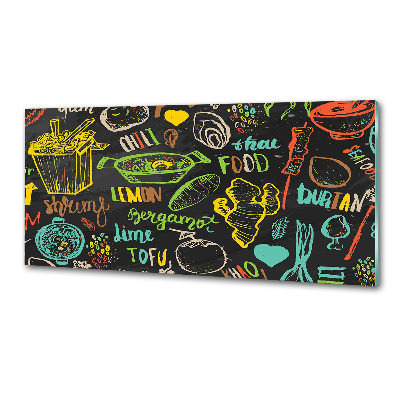 Panel do kuchni Tajskie jedzenie